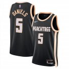 Atlanta Hawks #5 Dyson Daniels City Edition Jersey Black 2025-26