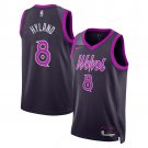 Bones Hyland #8 Minnesota Timberwolves City Edition 2025-26 Jersey Black