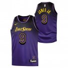 Bronny James Jr. 9 Los Angeles Lakers 2024-25 City Edition Fan Support Team Jersey – Purple