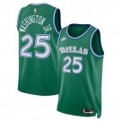 Dallas Mavericks #25 P.J. Washington Green 2025 Classic Edition Stitched Jersey