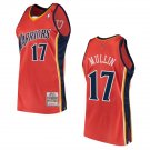 Golden State Warriors #17 Chris Mullin Hardwood Classics Swingman Jersey – Orange