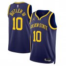 Golden State Warriors #10 Jimmy Butler III Navy 2022-23 Statement Edition Swingman Jersey