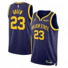 Golden State Warriors #23 Draymond Green Statement Edition Jersey Navy