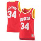 Hakeem Olajuwon Rockets Mitchell & Ness 1993-94 Hardwood Classics Swingman Jersey Red