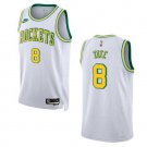 Houston Rockets #8 Jae'Sean Tate White Swingman Classic Edition Jersey