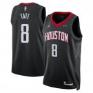 Jae'Sean Tate 8 Houston Rockets 2024-25 Statement Edition Fan Support Team Jersey – Black