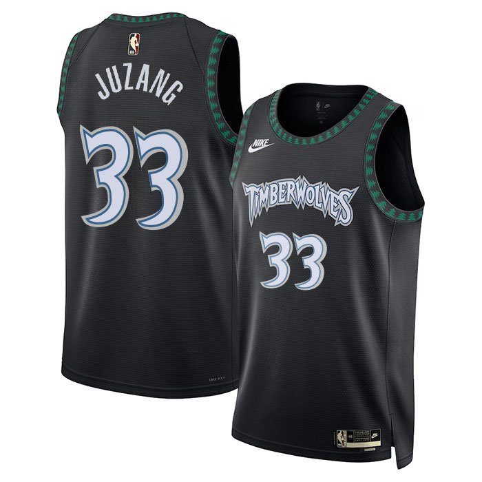 Johnny Juzang Minnesota Timberwolves Statement Edition Jersey Black