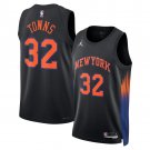 Karl-Anthony Towns #32 New York Knicks Statement Edition Fan Support Team Jersey – Black