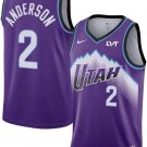 Kyle Anderson Purple Utah Jazz Swingman Badge Jersey - Icon Edition