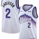 Kyle Anderson White Utah Jazz Swingman Badge Jersey - Association Edition