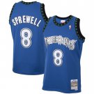 Latrell Sprewell Minnesota Timberwolves 2001_02 Hardwood Classic Edition Jersey Blue