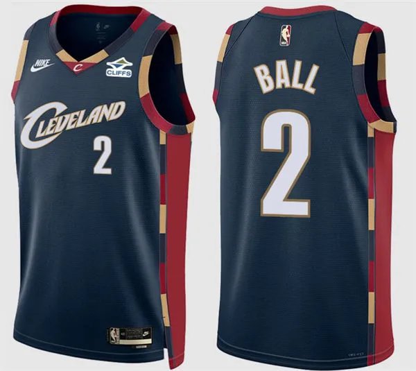 Lonzo Ball Nike Navy Classic Edition Swingman Jersey