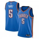 Luguentz Dort 5 Oklahoma City Thunder 2024 Icon Edition Fan Support Team Jersey – Blue