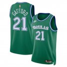 Mavericks #21 Daniel Gafford Green 2025 Classic Edition Stitched Jersey