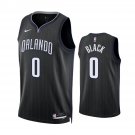 Men & Youth #0 Anthony Black Orlando Magic 2022-23 City Edition Black Jersey