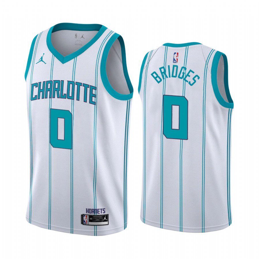 Men & Youth #0 Miles Bridges Charlotte Hornets 2022-23 Association Edition White Jersey