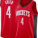 Men & Youth #4 Jalen Green Houston Rockets Icon Edition Red Jersey