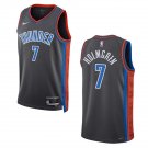 Men & Youth #7 Chet Holmgren Oklahoma City Thunder 2022-23 City Edition Black Jersey