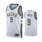 Men & Youth #9 Bobby Portis Milwaukee Bucks Association Edition White Jersey