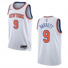 Men & Youth #9 RJ Barrett New York Knicks 2022-23 Association Edition White Jersey