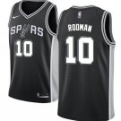 Men & Youth #10 Dennis Rodman San Antonio Spurs Statement Edition Black Jersey