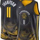 Men & Youth #11 Klay Thompson Golden State Warriors 2022-23 City Edition Black Jersey__1673