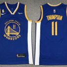 Men & Youth #11 Klay Thompson Golden State Warriors Blue Jersey