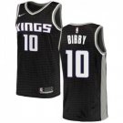 Men & Youth #10 Mike Bibby Sacramento Kings Black Jersey