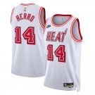 Men & Youth #14 Tyler Herro Miami Heat 2022-23 Classic Edition White Jersey