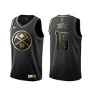 Men & Youth #15 Nikola Jokic Denver Nuggets Black Golden Edition Jersey__1451
