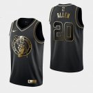 Men & Youth #20 Ray Allen Boston Celtics Black Golden Edition Jersey