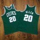 Men & Youth #20 Ray Allen Boston Celtics Throwback Edition Green Jersey