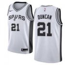 Men & Youth #21 Tim Duncan San Antonio Spurs Association Edition White Jersey
