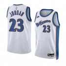 Men & Youth #23 Michael Jordan Washington 2022-23 Classic Edition White Jersey