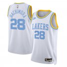 Men & Youth #28 Rui Hachimura Los Angeles Lakers Classic Edition White Jersey