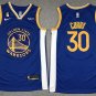 Men & Youth #30 Stephen Curry Golden State Blue Jersey