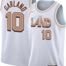 Men & Youth Cleveland Cavaliers #10 Darius Garland 2022-23 City Edition White Jersey