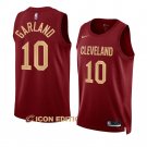 Men & Youth Cleveland Cavaliers #10 Darius Garland 2022-23 Icon Edition Red Jersey