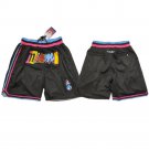 Men‘s Miami Heat Black City Edition Stitched Basketball Shorts