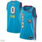 Men's 2025 All-Star #0 Jayson Tatum Light Blue Stitched Basketball Jersey