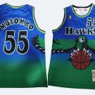 Men's Atlanta Hawks Dikembe Mutombo Green Jersey Throwback