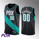 Men's Blazers Scoot Henderson City Stitched Jersey Black 2023