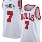 Men's Chicago Bulls Jalen Smith White 2024 Association Edition Stitched Basketball Jersey