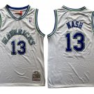 Men's Dallas Mavericks #13 Steve Nash Basketball Jersey White