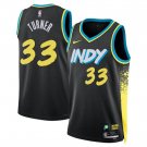 Indiana Pacers Myles Turner Black 2023-24 City Edition Stitched