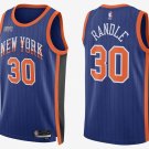 Knicks Julius Randle City Basketbsall Jersey Blue 2024
