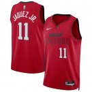 Miami Heat #11 Jaime Jaquez Jr. Red 2025 City Edition Swingman Stitched Jersey