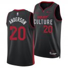 Miami Heat #20 Kyle Anderson Black 2025 City Edition Stitched Basketball Jersey