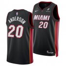 Miami Heat #20 Kyle Anderson Black 2025 Icon Edition Swingman Stitched Jersey