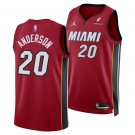 Miami Heat #20 Kyle Anderson Red 2025 Statement Edition Swingman Stitched Jersey